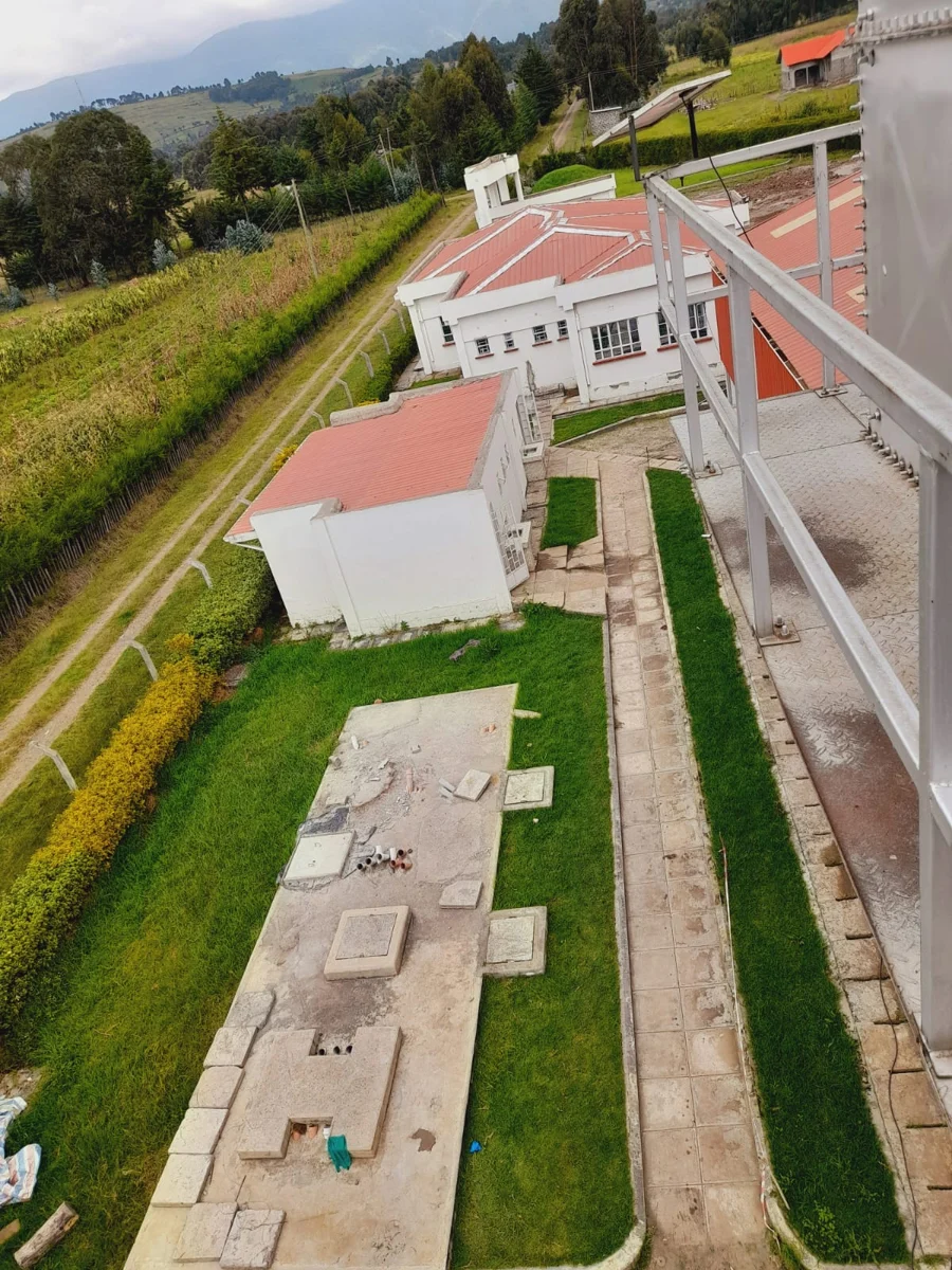 Elevated view over the Ranges Sugar factory site
